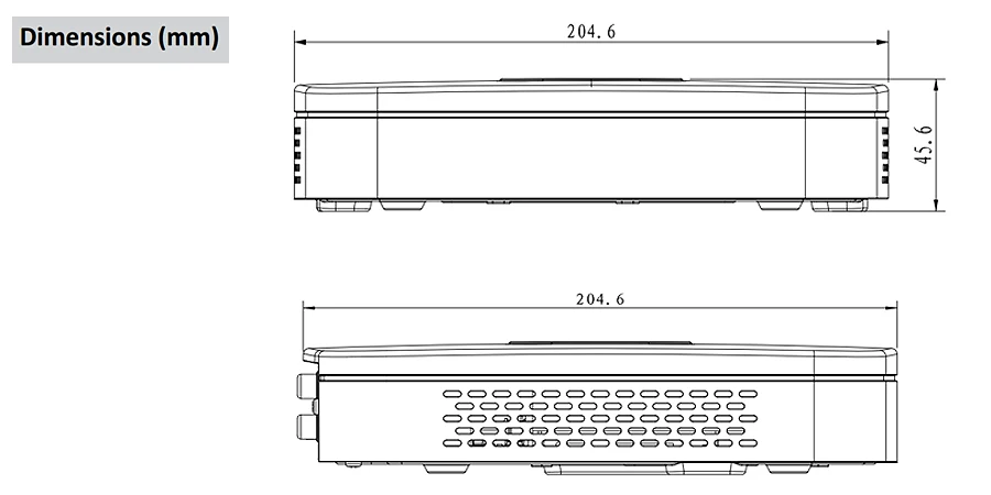 Dahua 4K NVR NVR4104-P-4KS2 4CH с 4 POE NVR4108-P-4KS2 8ch с 4PoE портами заменить NVR4104-P NVR4108-P сетевой видеорегистратор