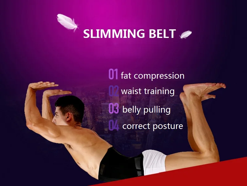 men slimming waist belt2