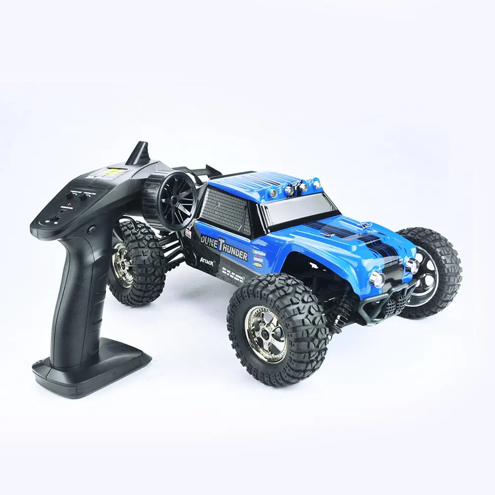 HBX 12891 высокоскоростной Радиоуправляемый автомобиль Подруливающее устройство 1:12 2,4 GHz 4WD Drift пустыня внедорожный высокоскоростной гоночный автомобиль альпинист Радиоуправляемая машина игрушка для детей - Цвет: Синий