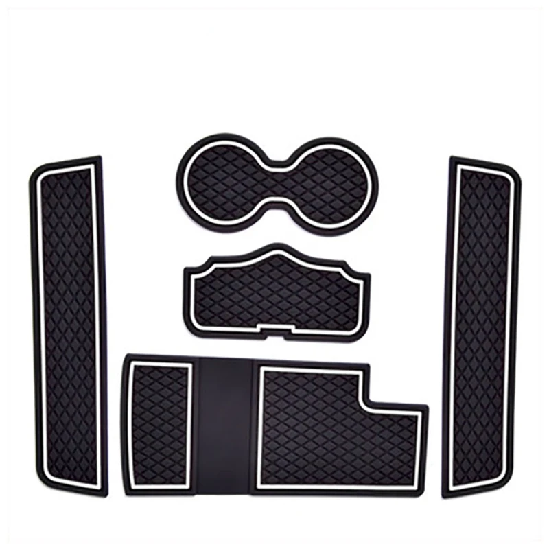 Anti slip Non slip Cup Holder Sticker Gate Slot Pad Door Groove Mat For