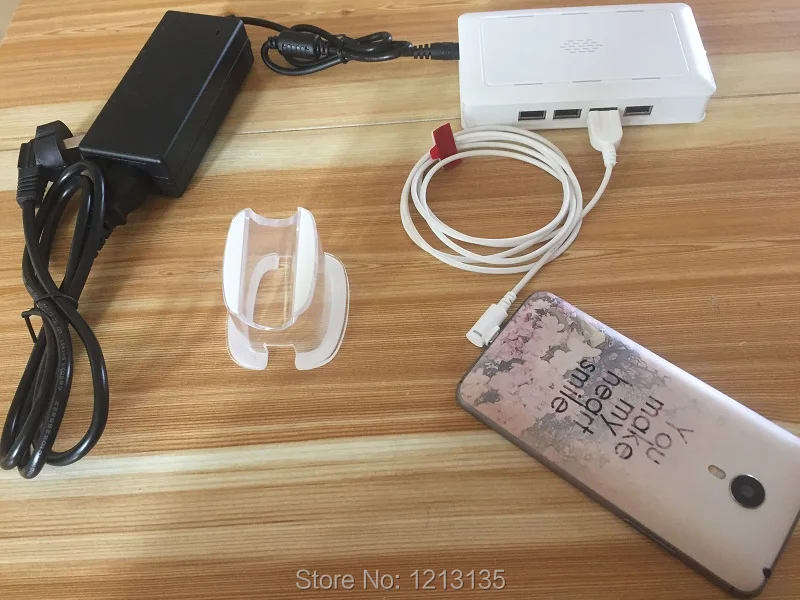 Security_Alarm_cell_Phone_Display_Stand_for_Retail_Shops_or_Exhibitions_alarm_with_8_sensor_cables