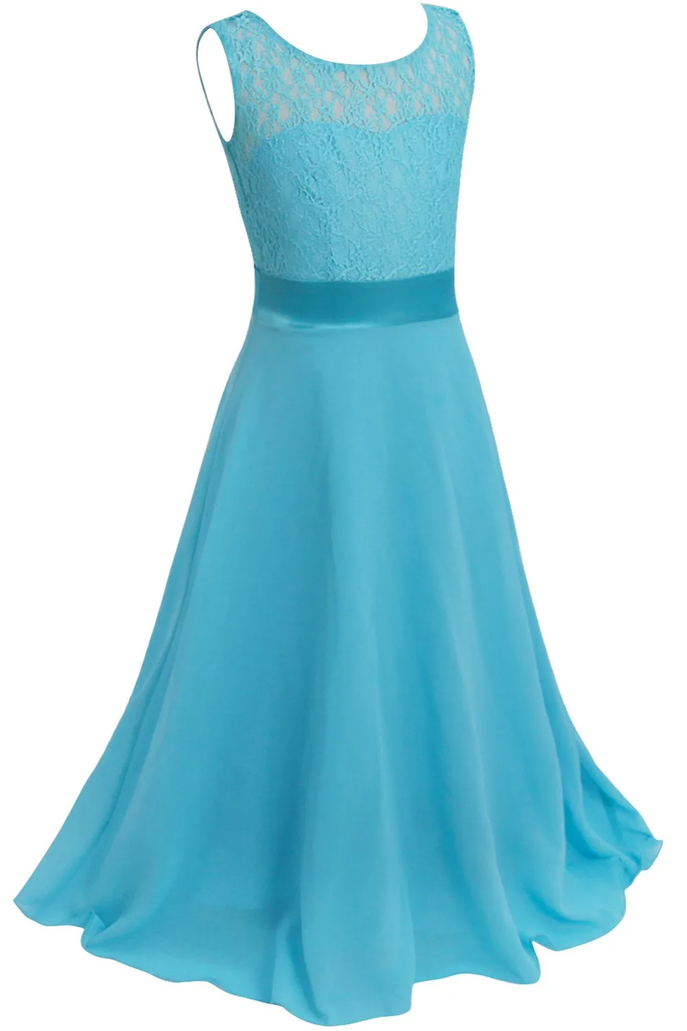 TiaoBug/Элегантные детские кружевные платья с цветочным рисунком для девочек Платья