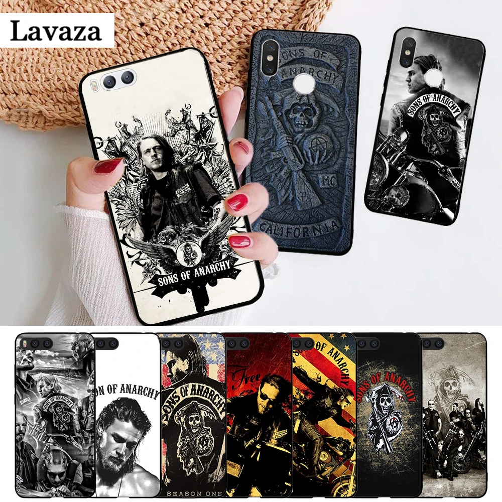 

Lavaza American TV Sons of Anarchy Silicone Case for Xiaomi MI 5X 6 6X 8 9 SE 9T Pro CC9E CC9 A3 F1 A1 A2 Lite MAX 3