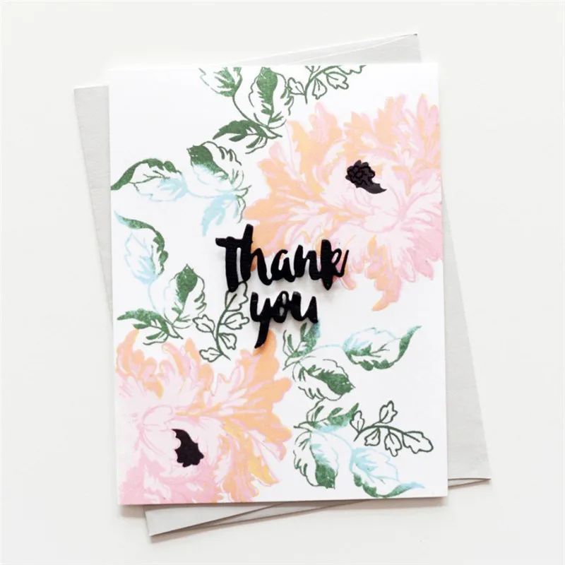 

Bloom Flower Clear Stamps and Dies Set 2019 for Scrapbooking Card Making Embossing Crafts Dies with Stamps