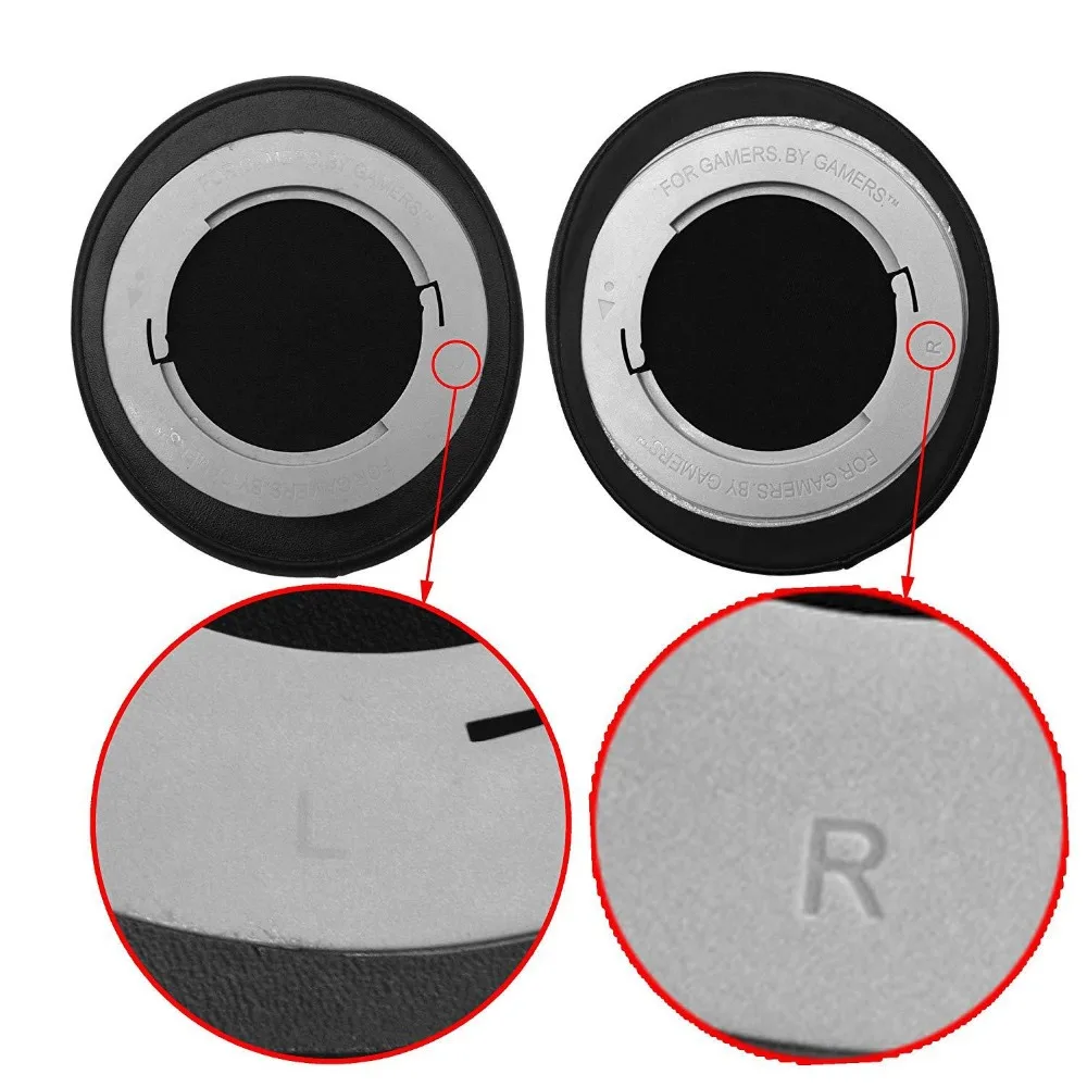 Replacement Foam Ear Pads Cushions for Razer Kraken Pro V2 Headphones with Plastic Ring Earpad Best Price (2)