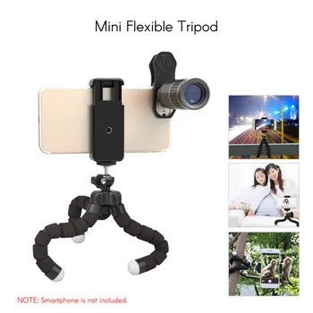 

Apexel Phone Lens Kit 0.63x Wide Angle Lens 15x Macro Lens 16x Optical Telescope Lens 198° Fisheye Lens With Remote Control