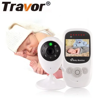 

TRAVOR 2.4 inch Baby Monitor Wireless Video Color High Resolution Baby Nanny Security Camera Night Vision Temperature Monitoring