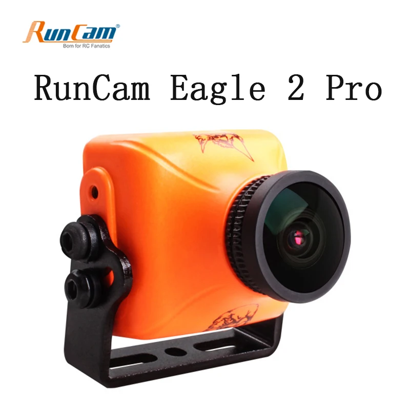

New RunCam Eagle 2 PRO 800TVL CMOS 2.1mm/2.5mm 16:9 / 4:3 NTSC / PAL Switchable Integrated OSD / MIC FPV Camera for Quadcopter