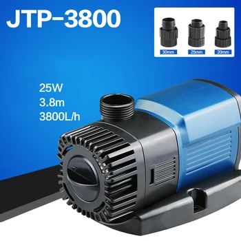 

3800L/h SUNSUN Aquarium Adjustable Water Hydroponic Pond Circulation Pump Submersible Water Fountain Rockery Pumps