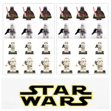 HAO gao Le 240 шт 7 белый клон фигурка Дарт Реван строительный блок фигурки Детские игрушки