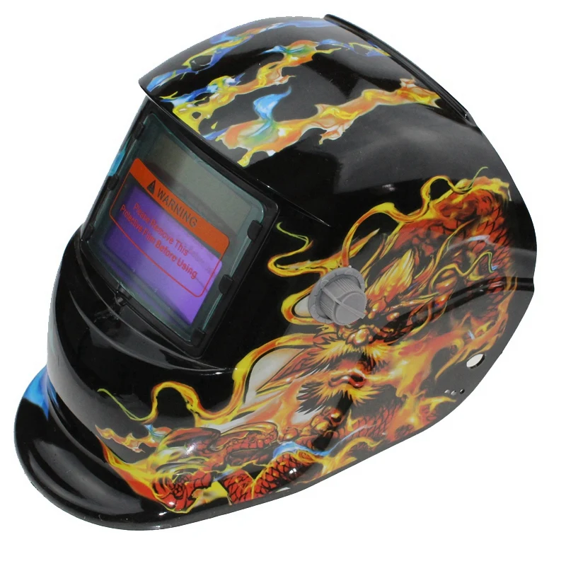 

2018 New Pro Solar Welder Mask Auto-Darkening Welding Helmet Pattern Golden get Drop shipping