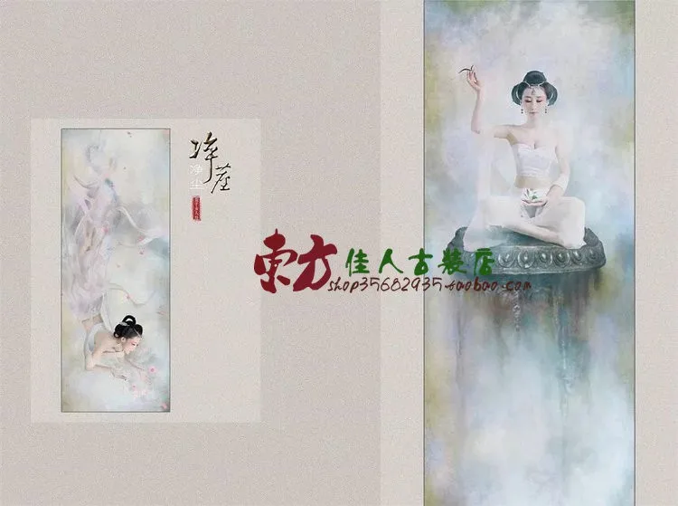 Цзин Чэнь чистый мир выставка белая Фея костюм фотография костюм даньхуан фейтиан летающая фея индивидуальный костюм