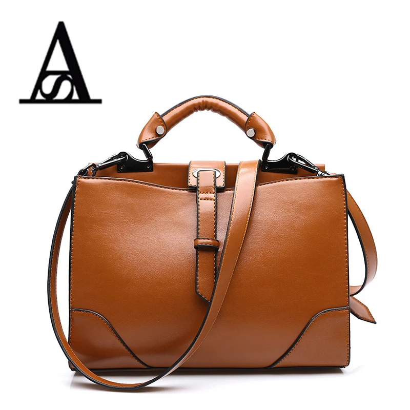 

AITESEN Fashion Women Soild Zooler Simple Versatile Zipper Sacoche Luis Vuiton Louis Brand Sac Femme De Marque De Luxe En Cuir