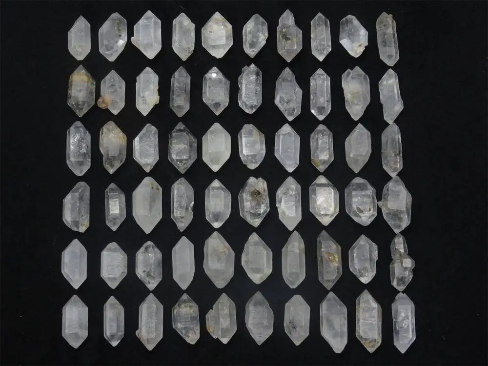 

61 NATURAL Herkimer Diamond Quartz Crystal Specimen