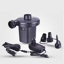 Buy DC 12v Portable Electric Air Pump Air Mattress Boat Car Auto Air Inflatable Pump For Car Camping Inflator Free Shipping