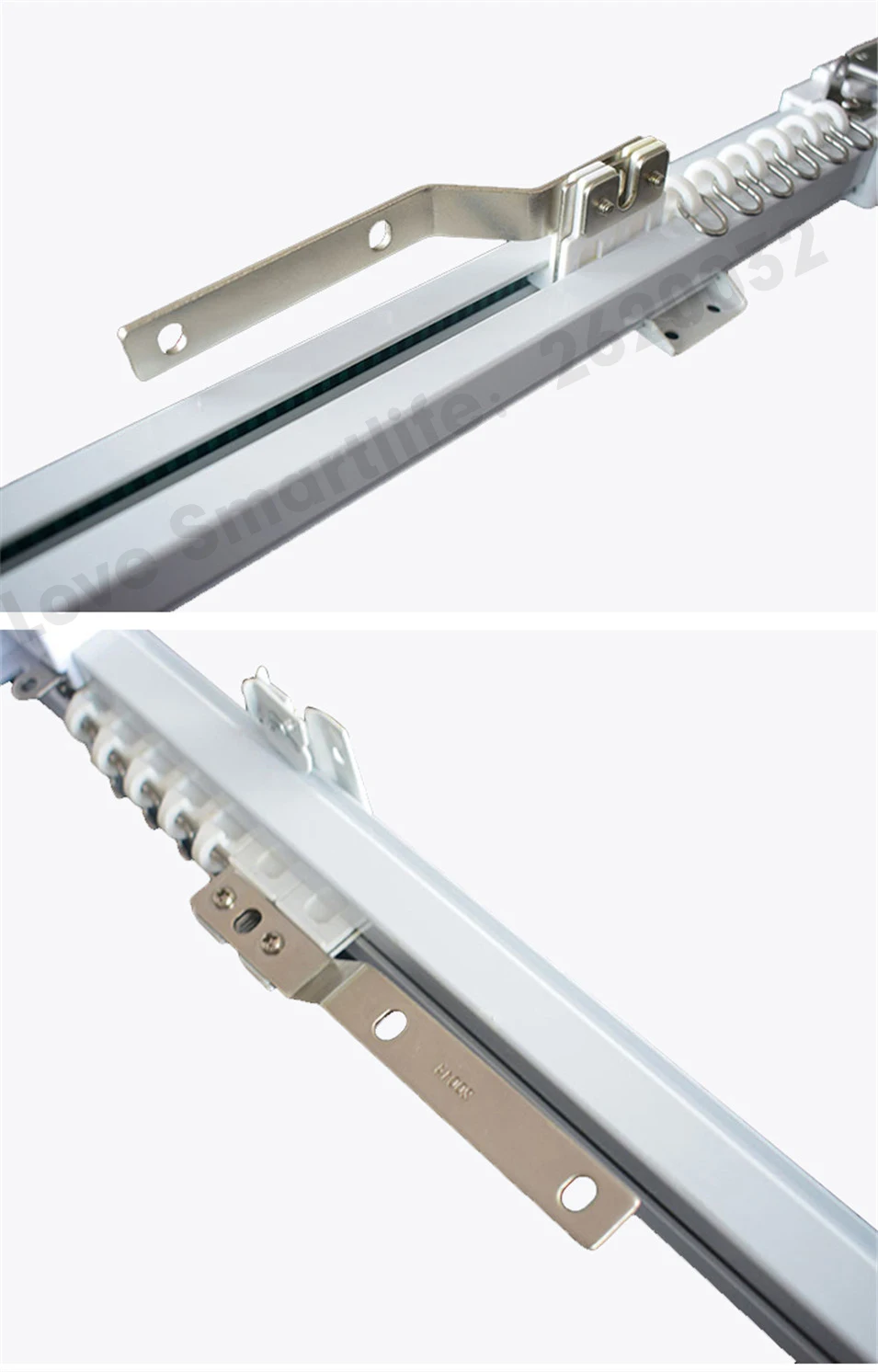 Cortina para Xiaomi Trilhos de Cortina Sistema de Casa Dooya Motor Super Silencioso Elétrica Trilha da Aqara e kt82 e dt82 Tn e tv e le Automática Inteligente 26 casa inteligente