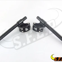 Мотоцикл с ЧПУ поднятый зажим на ручке для Kawasaki Ninja 300 2013-/Ninja 250 2008-2012 черный