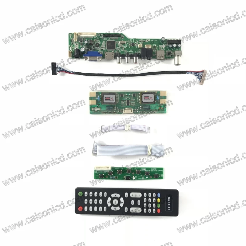 

M6-V5.1 LCD TV controller board support HDMI VGA AUDIO AV USB TV for 15 inch 1024x768 LQ150X1LGB1 LQ150X1LW71 LTM150XH-L03 diy