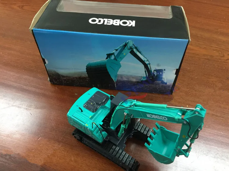 Коллекционная литая игрушка модель подарок 1:40 Kobelco SK210LC-10 гидравлический экскаватор инженерное оборудование игрушка для украшения