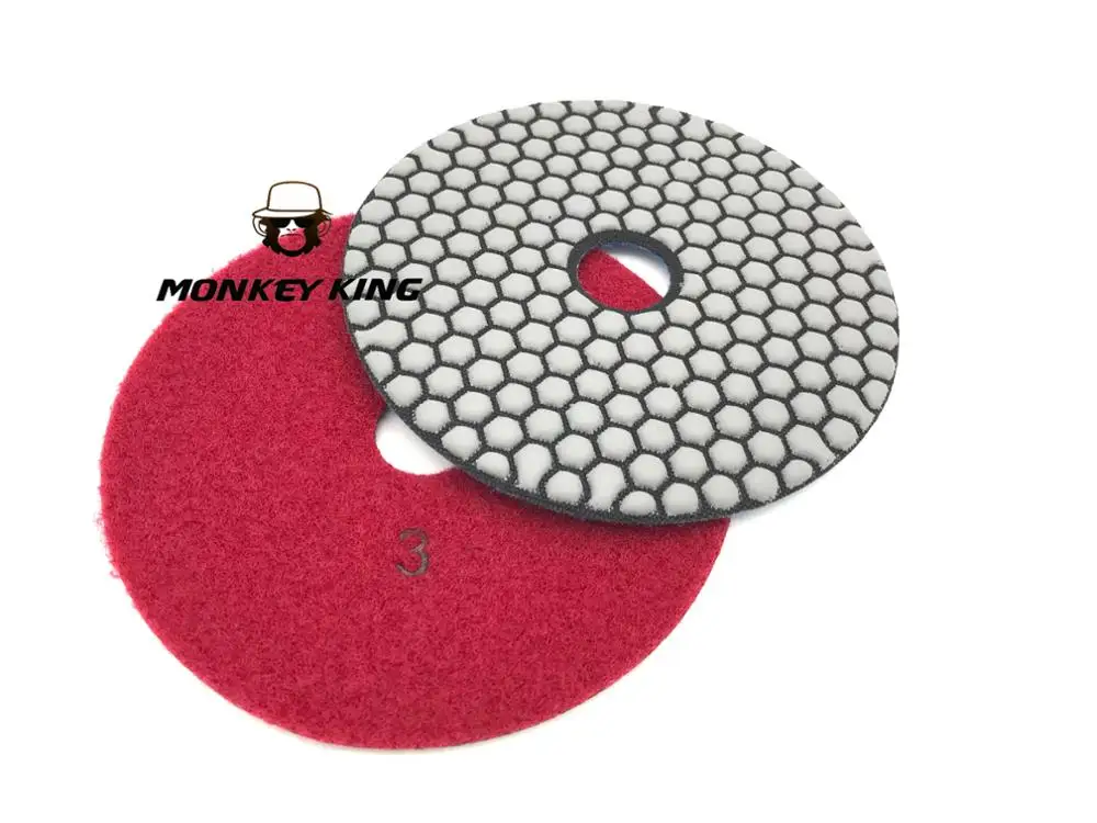 150mm 6 Inch Diamond Polishing Pads for Marble Granite Stone Grit 0 1 2 3 4 5 (1)