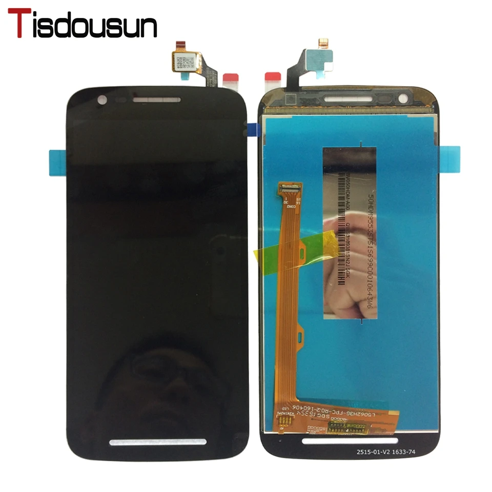 Новый черный для Motorola Moto E3 xt1700 xt1706 ЖК-дисплей Дисплей + Сенсорный экран digitizerassembly