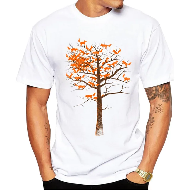 2018-Fashion-Blazing-Fox-Tree-Design-Men-T-shirt-Short-Sleeve-t-shirt-Hipster-Foxes-Cartoon.jpg_640x640
