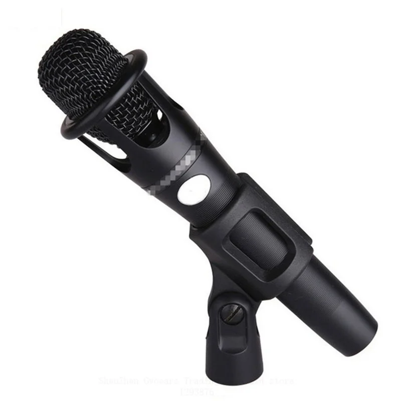 

Professional E300 Capacitive Handheld Microphone XLR Large Diaphragm MIC With Bracket Suitable for Computer Studio Vocal