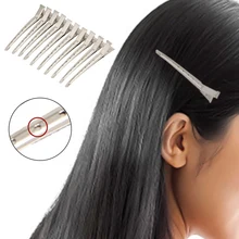 10 шт. заколки для волос головные уборы из нержавеющей парикмахерские зажимы зажим парикмахерские шпильки аксессуары для волос ручной работы Инструменты для укладки волос