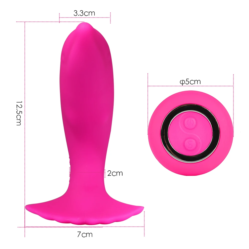 Wireless Vibrator Adult Toys For Women USB Rechargeable Dildo G Spot U Clitoris Stimulator Double Vibrators Sex Toy For Woman (2)