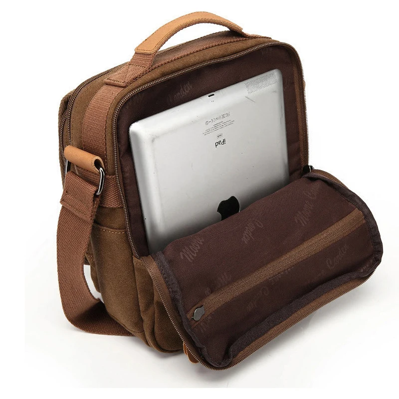 مور كاردن الرجال حقائب من القماش خمر حقيبة ساعي الأعمال حقائب عارضة حقيبة كتفية للسفر رجل Crossbody أكياس الذكور بولسا