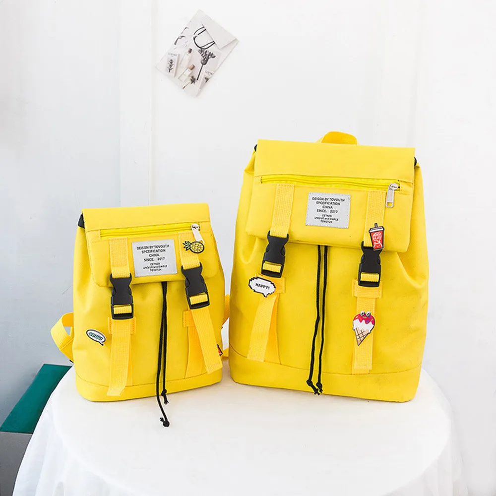 

2018 New Fashion Kids Girls Backpack Boys Preppy Student Shoulder School Bag Family Travel Backpack Bag Women Shoulder Bags