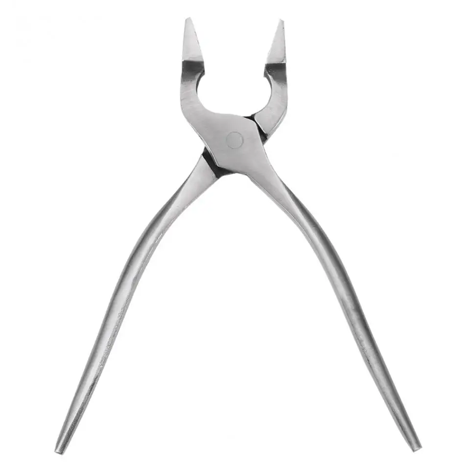 WALFRONT Steel Leather Pliers SilverLeathercraft Leather Edge