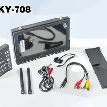 SKY-708 40CH 7 дюйм, монитор с приёмником и рекордер HDMI, совместимый с продуктами Fatshark DJI Inspire 1, Phantom