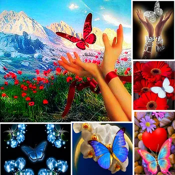 

Diamond Embroidery Animals Handmade Gift Full Sets Diamond Painting Cross Stitch Picture of Rhinestones Needlework wedding gift