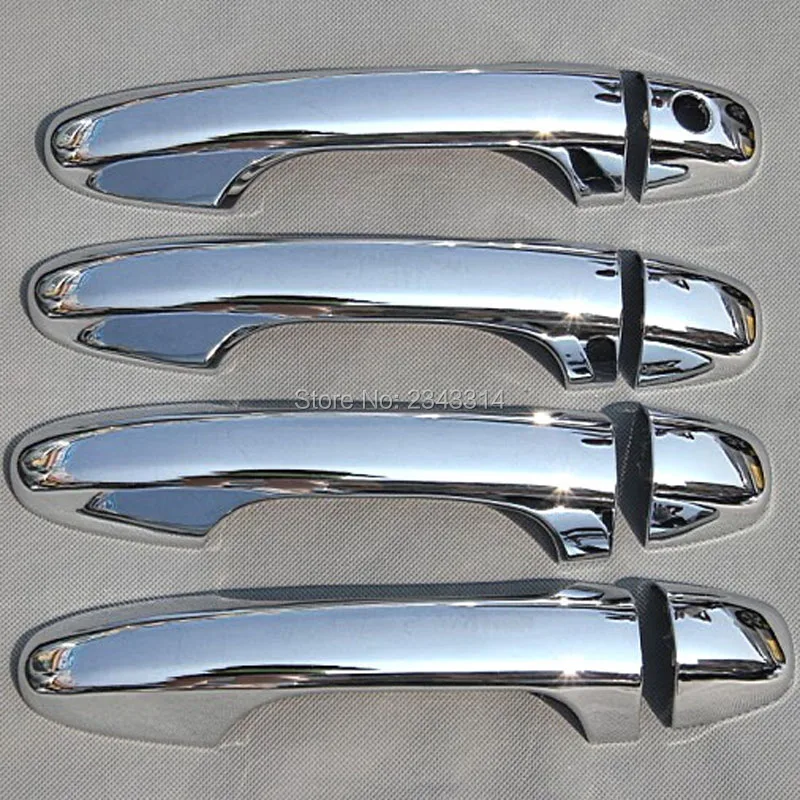 

For 2013 2014 2015 2016 Toyota RAV4 ABS Chrome Door Handle Cover Side Door Handle Protector Cover Trim Exterior Car Accessories