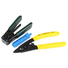FTTH Splice Glasfaser Tool Kits Drop Kabel Stripper + CFS 2 Fiber Optic Stripper