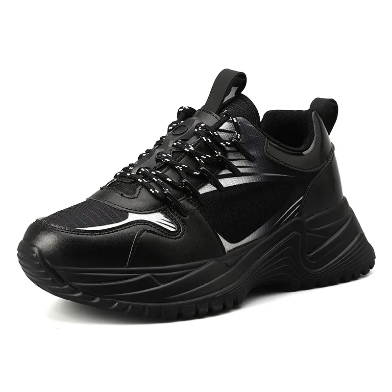 Хип хоп для мужчин коренастый спортивная обувь повседневная Tenis Sapato Masculino 800 Высокая платформа Basket Мужская обувь для ходьбы