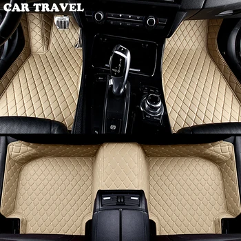

car floor mats for Peugeot All Model 3008 206 307 207 2008 408 308 508 301 4008 RCZ 301 car styling accessorie Custom foot Pads