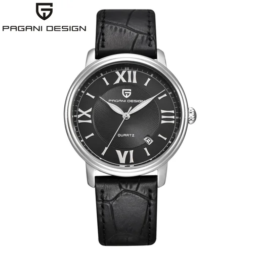 Pagani дизайнерские Брендовые женские модные кварцевые часы женские водонепроницаемые 30 м с циферблатом Роскошные ЖЕНСКИЕ НАРЯДНЫЕ Часы Relogio Feminino - Цвет: silver black B