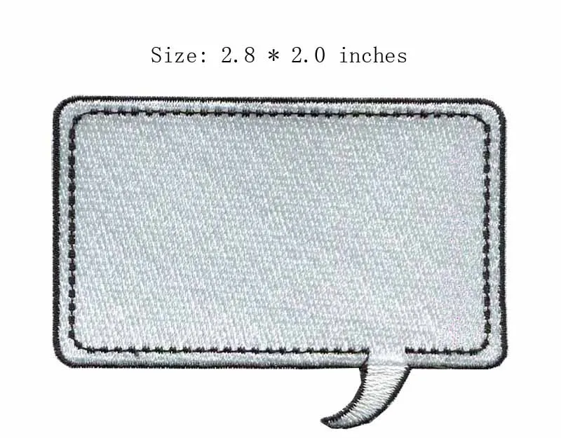 White square 28wide embroidery patch for patchedapplique fabric White square 28wide embroidery patch for patchedapplique fabric