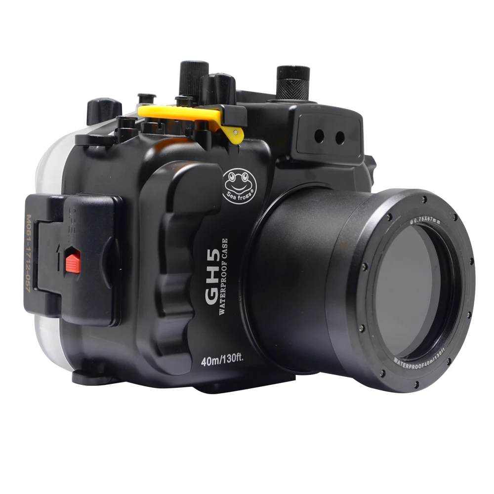 Mcoplus 40m 130ft GH5 Водонепроницаемый подводный корпус чехол для камеры Panasonic с объективом 12-60 мм/45-150 мм