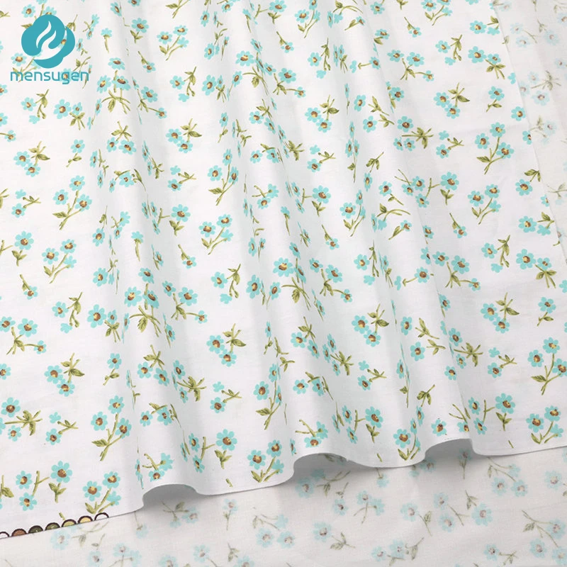 Новейшая летняя Цветочная хлопковая ткань для детских платьев, юбок, шитых скрапбукингом, материал, ткань в стиле пэчворк