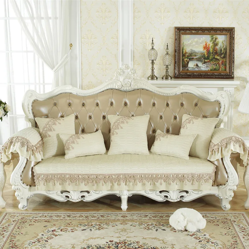 3D Европейский стиль, чехол для дивана, полотенце, шенилловая ткань, толстый диван, современный нескользящий диван, чехол для дивана, угловые коврики для полотенец, 1 шт