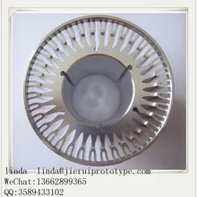 Изготовленные на заказ нестандартные части точности CNC подвергая механической обработке ПЭТ детали для фидера впрыска оснастки хром абразивной обработки