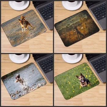 

Yuzuoan Dog On Water Animal Cute Anti-slip Mousepad Computer Mouse Pad Table Mat for Optal Me Trackball Mouse Not Lockedge Mouse