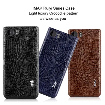 

IMAK Luxury Crocodile PU Leather Case for Blackberry keyone Business Back Cover Shell Phone cases For Blackberry Mercury DTEK70