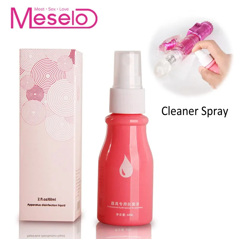 Meselo Sex Products Cleaner Spray Solution No Alcohol For Vagina Penis Body Antibacterial Sex Toys font
