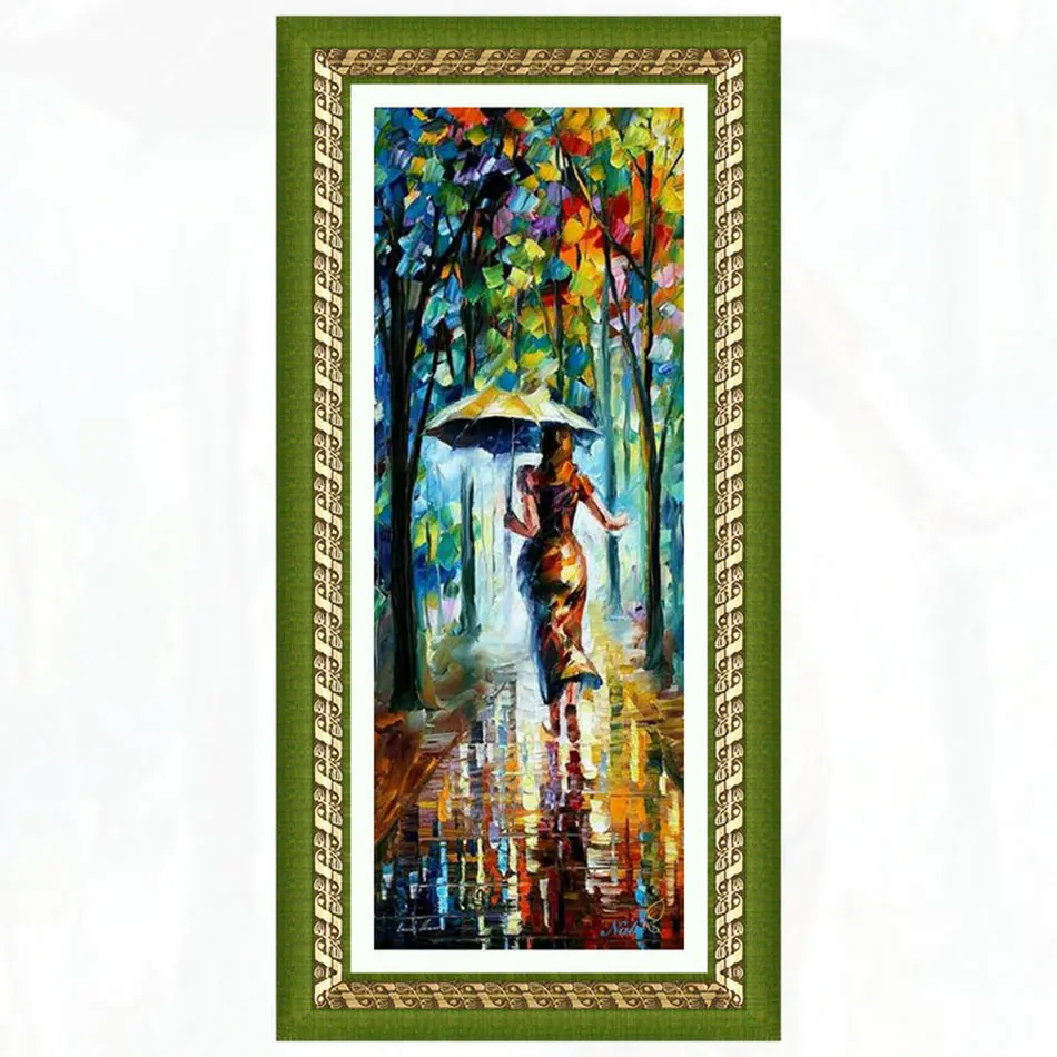 

Square diamond mosaic painting diamond embroidery cross stitch Oil Painting - 5d diy full rhinestones beadwork set 209GG