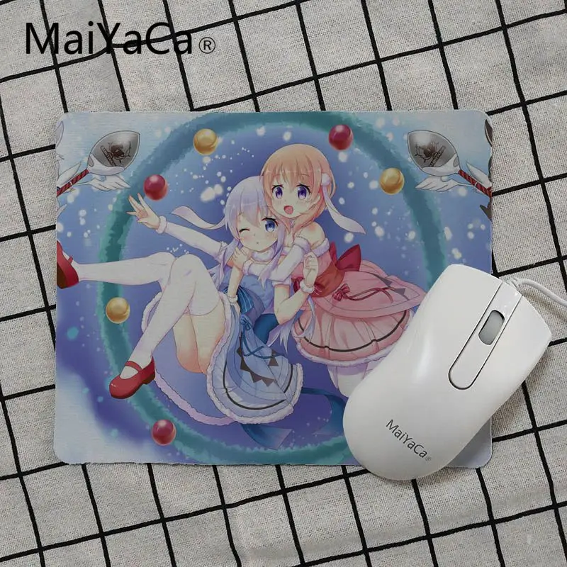 MaiYaCa A Rabbit Hoto Kokoa Kafuu Chino аниме маленький коврик для мыши ПК компьютерный коврик Лидер продаж подставка под руку коврик для мыши