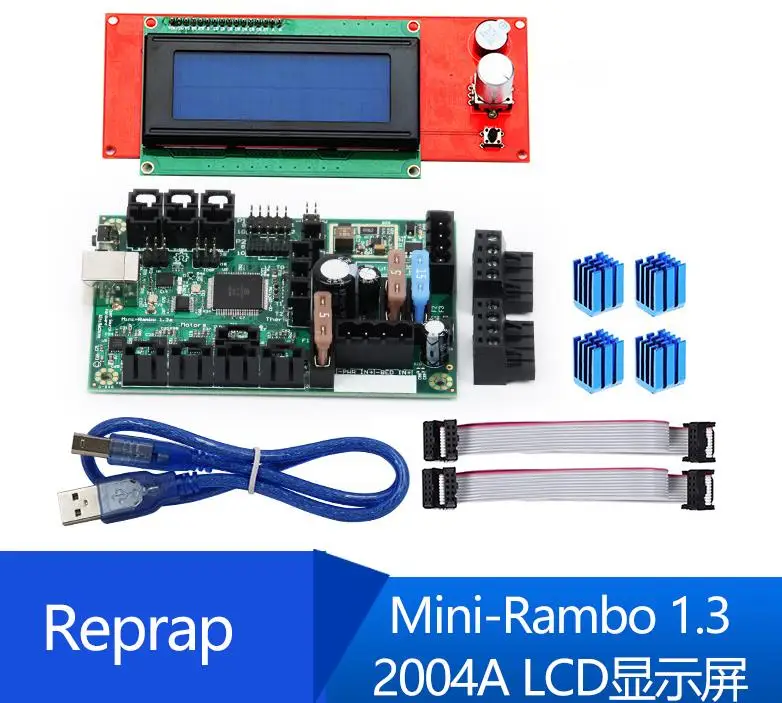 ^Cheap Reprap Mini-Rambo 1.3+2004A LCD display motherboard Suitefor 3D printer ^Cheap Reprap Mini-Rambo 1.3+2004A LCD display motherboard Suitefor 3D printer